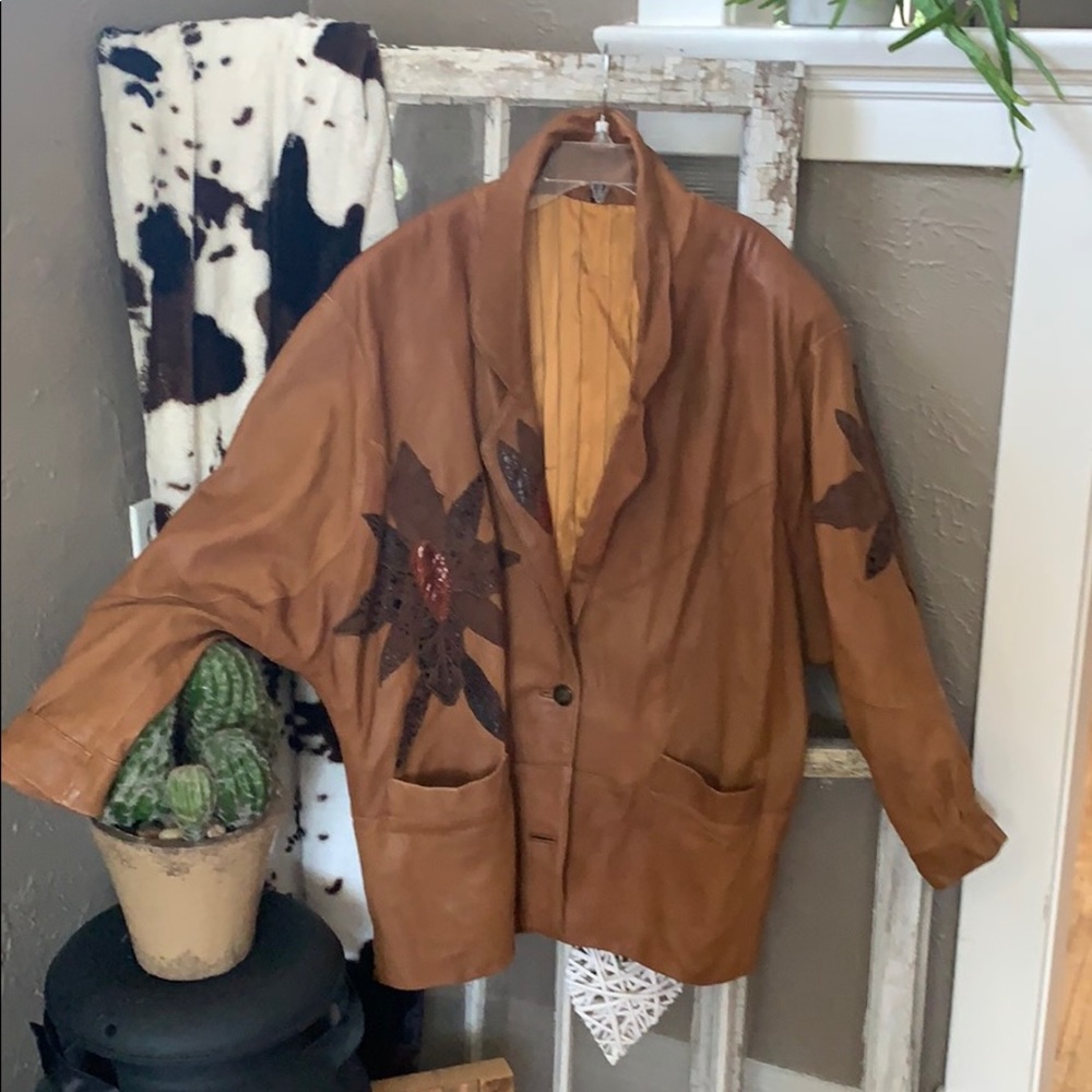 Gorgeous jacket/ blazer real leather